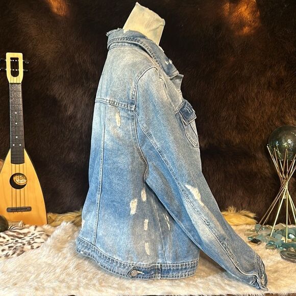 One 5 One denim jacket 2X (2575) - Picture 3 of 7